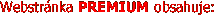 Webstránka Profi obsahuje